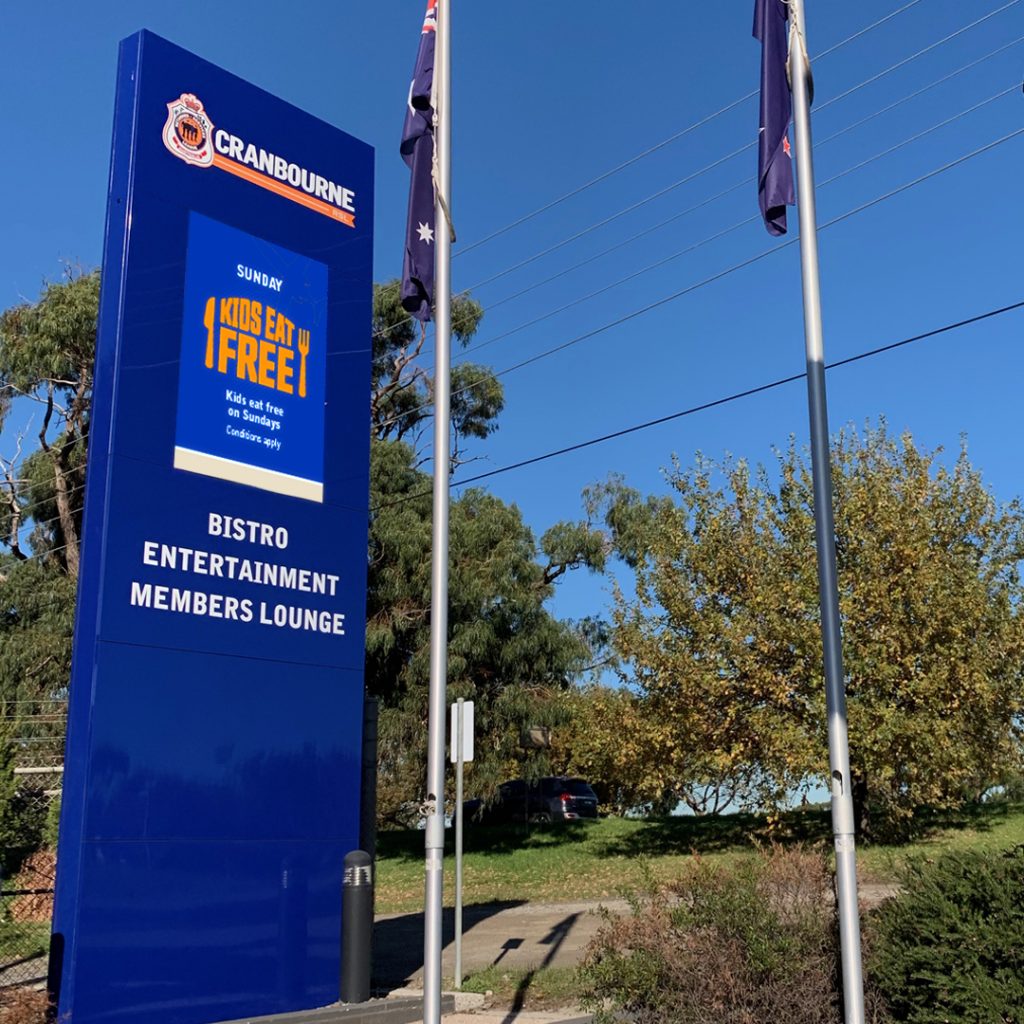 JDS Cranbourne RSL Outdoor LED Digital Signage