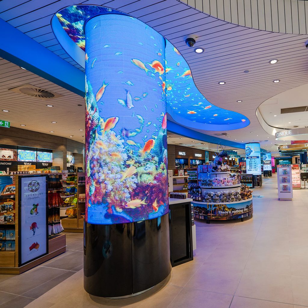 JDS DutyFree Cairns LED Signage